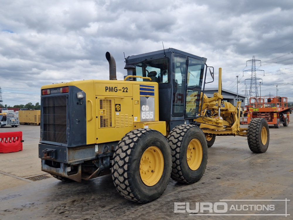 Komatsu GD655-3E0 - Грейдер: фото 5 Komatsu GD655-3E0 - Грейдер: фото 5