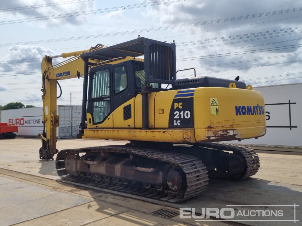 Komatsu PC210LC-7 - Гусеничный экскаватор: фото 3 Komatsu PC210LC-7 - Гусеничный экскаватор: фото 3