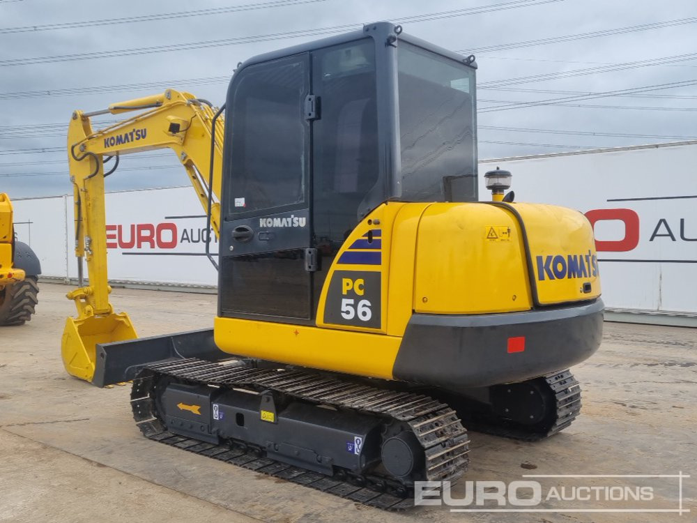 Komatsu PC56-7 - Мини-экскаватор: фото 3 Komatsu PC56-7 - Мини-экскаватор: фото 3