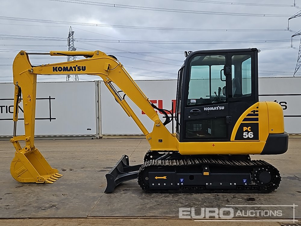 Komatsu PC56-7 - Мини-экскаватор: фото 2 Komatsu PC56-7 - Мини-экскаватор: фото 2