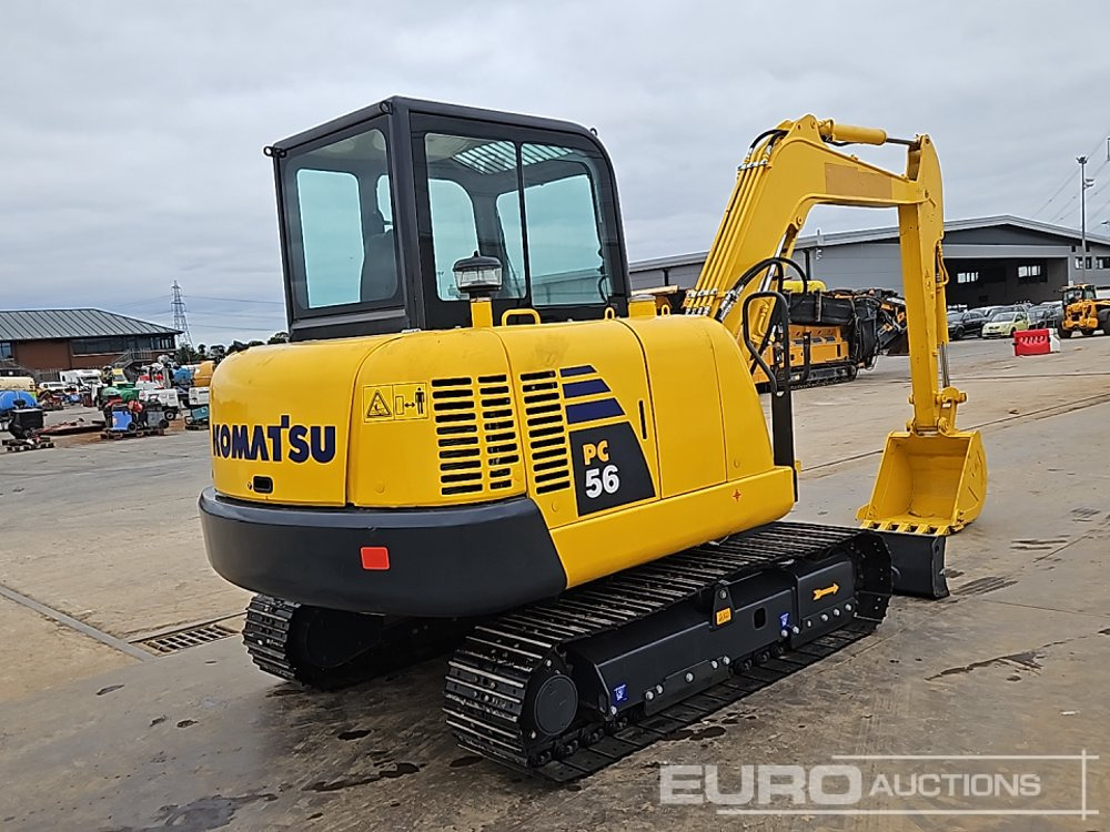 Komatsu PC56-7 - Мини-экскаватор: фото 5 Komatsu PC56-7 - Мини-экскаватор: фото 5