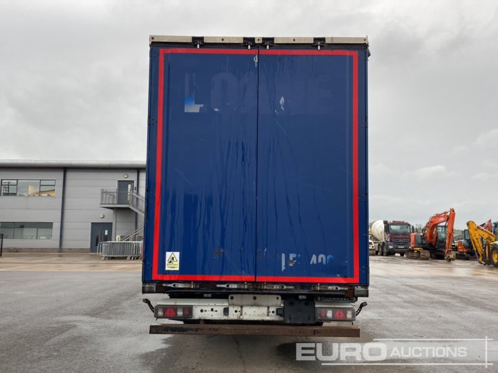 Krone SD 45' Tri Axle Curtainsider Trailer, BPW Axles - Тентованный полуприцеп: фото 4 Krone SD 45' Tri Axle Curtainsider Trailer, BPW Axles - Тентованный полуприцеп: фото 4