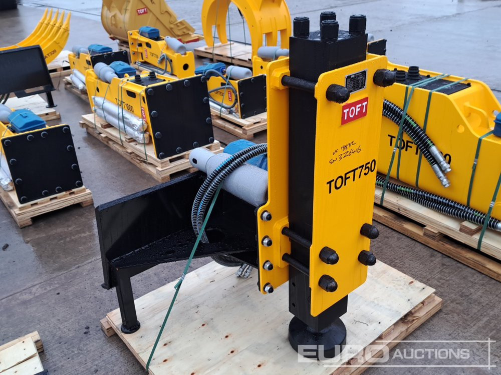 Unused 2025 TOFT TOFT750 Hydraulic Post Driver to suit Skidsteer Loader - Навесное оборудование для Экскаваторов: фото 2 Unused 2025 TOFT TOFT750 Hydraulic Post Driver to suit Skidsteer Loader - Навесное оборудование для Экскаваторов: фото 2