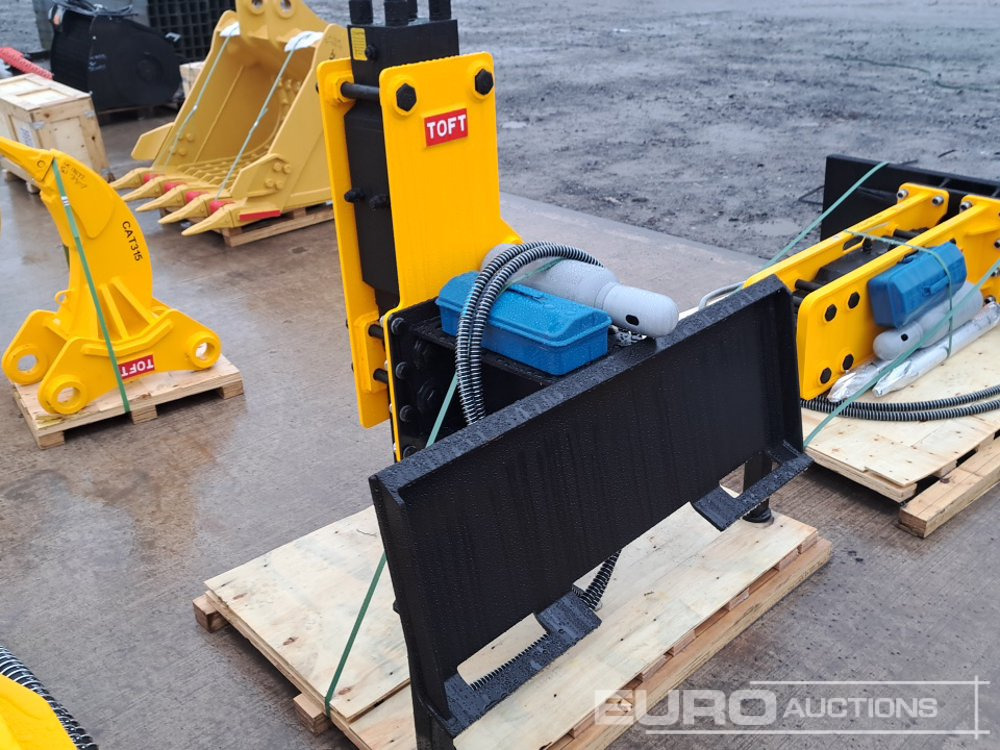 Unused 2025 TOFT TOFT750 Hydraulic Post Driver to suit Skidsteer Loader - Навесное оборудование для Экскаваторов: фото 4 Unused 2025 TOFT TOFT750 Hydraulic Post Driver to suit Skidsteer Loader - Навесное оборудование для Экскаваторов: фото 4
