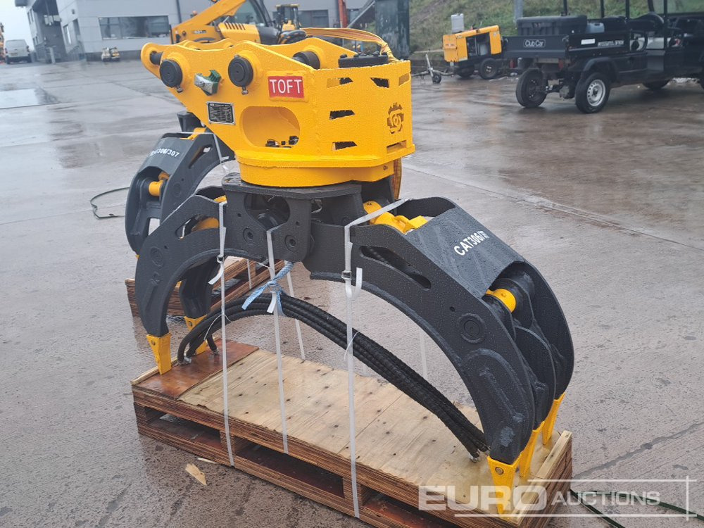 Unused 2025 Toft TOFT04G Hydraulic Rotating Grapple 45mm Pin to suit 4-6 Ton Excavator - Навесное оборудование для Экскаваторов: фото 1 Unused 2025 Toft TOFT04G Hydraulic Rotating Grapple 45mm Pin to suit 4-6 Ton Excavator - Навесное оборудование для Экскаваторов: фото 1