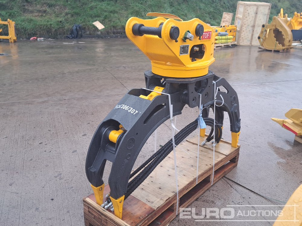 Unused 2025 Toft TOFT04G Hydraulic Rotating Grapple 45mm Pin to suit 4-6 Ton Excavator - Навесное оборудование для Экскаваторов: фото 5 Unused 2025 Toft TOFT04G Hydraulic Rotating Grapple 45mm Pin to suit 4-6 Ton Excavator - Навесное оборудование для Экскаваторов: фото 5