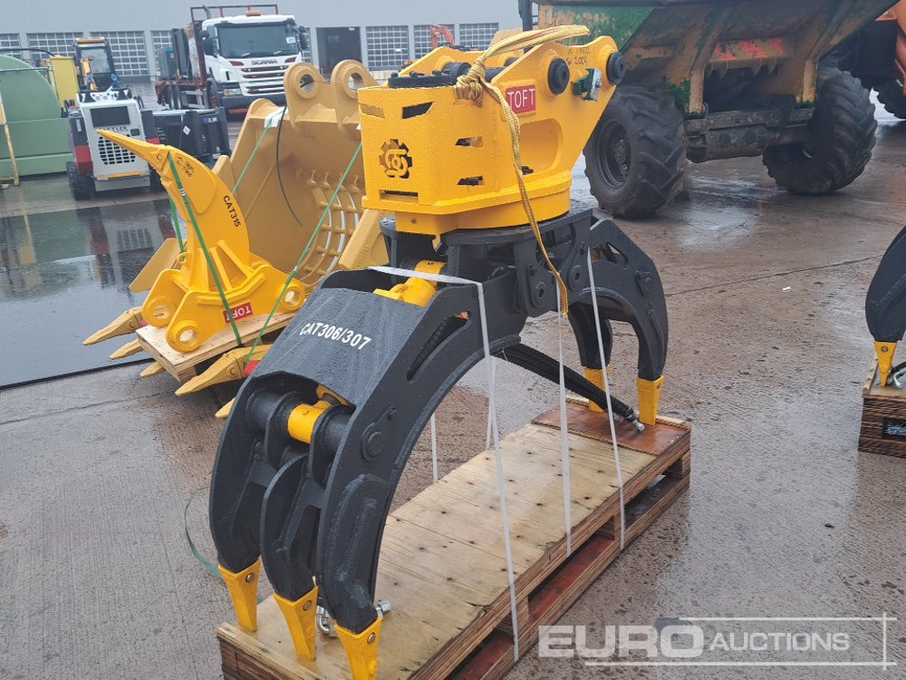 Unused 2025 Toft TOFT04G Hydraulic Rotating Grapple 45mm Pin to suit 4-6 Ton Excavator - Навесное оборудование для Экскаваторов: фото 2 Unused 2025 Toft TOFT04G Hydraulic Rotating Grapple 45mm Pin to suit 4-6 Ton Excavator - Навесное оборудование для Экскаваторов: фото 2