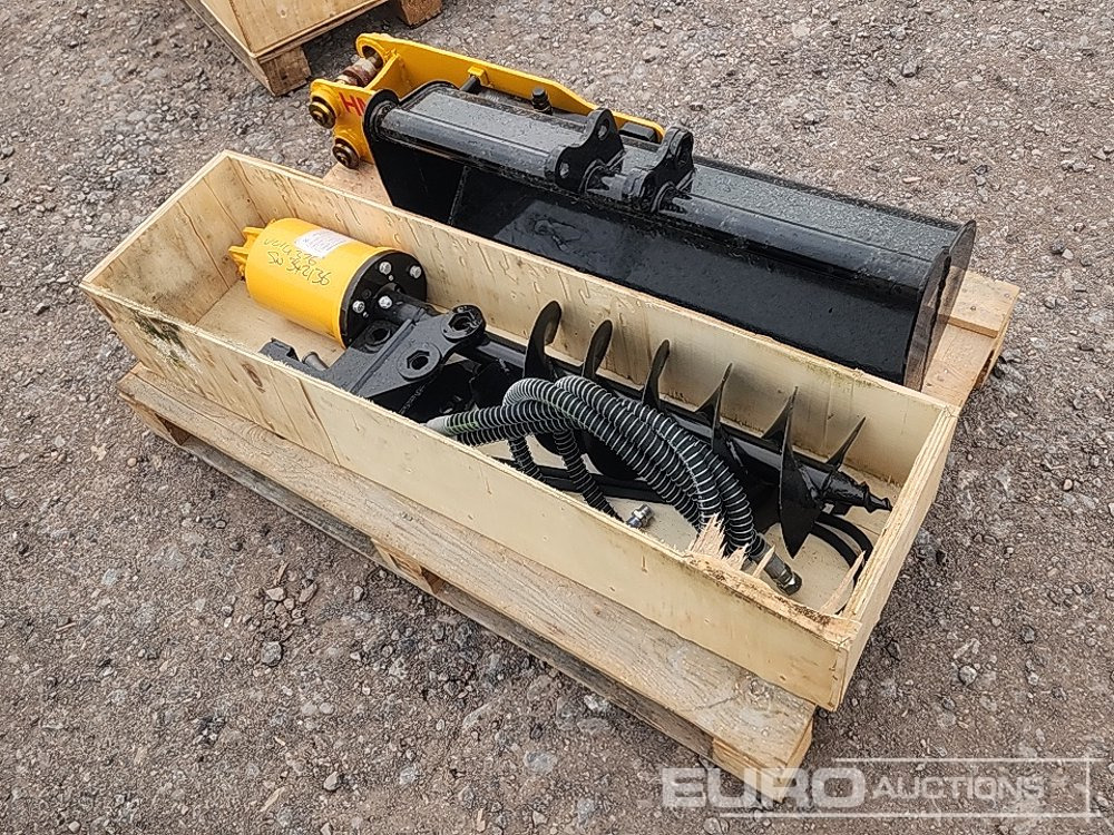 Unused Auger, Hammer, 800mm Bucket to suit Mini Excavator - Навесное оборудование для Экскаваторов: фото 2 Unused Auger, Hammer, 800mm Bucket to suit Mini Excavator - Навесное оборудование для Экскаваторов: фото 2