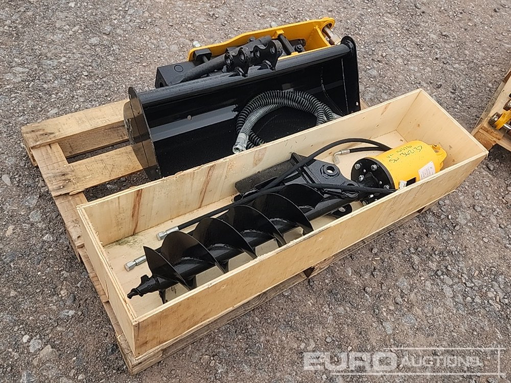 Unused Auger, Hammer, 800mm Bucket to suit Mini Excavator - Навесное оборудование для Экскаваторов: фото 1 Unused Auger, Hammer, 800mm Bucket to suit Mini Excavator - Навесное оборудование для Экскаваторов: фото 1