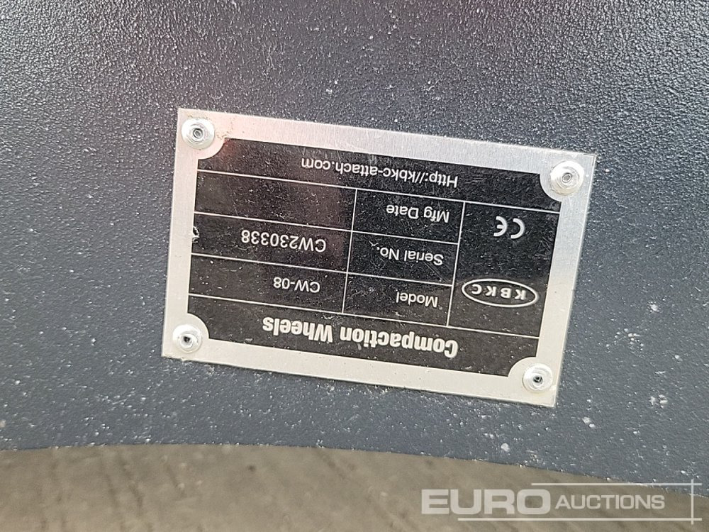Навесное оборудование для Экскаваторов Unused KBKC CW-08: фото 22