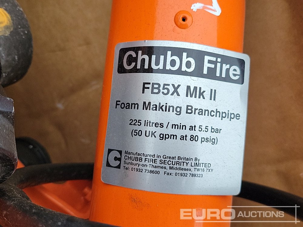 Pallet of Chubb Fire Portable Inline Inductor & Foam Making Branchpipe - Строительное оборудование: фото 4 Pallet of Chubb Fire Portable Inline Inductor & Foam Making Branchpipe - Строительное оборудование: фото 4