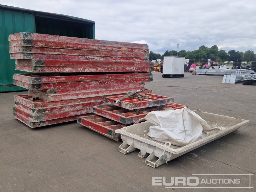 Peri Trio Concrete Formwork, 3.3m x 1.2m Panel (8 of), 3.3m x 0.9m Panel (4 of), 2.7m x 1.2m Panel (2 of), 1.2m x 0.6m Panel (3 of), 1.2m x 0.7m Panel (3 of), 0.9m x 0.6m Panel (2 of), Concrete Pourin - Асфальтоукладочная техника: фото 1 Peri Trio Concrete Formwork, 3.3m x 1.2m Panel (8 of), 3.3m x 0.9m Panel (4 of), 2.7m x 1.2m Panel (2 of), 1.2m x 0.6m Panel (3 of), 1.2m x 0.7m Panel (3 of), 0.9m x 0.6m Panel (2 of), Concrete Pourin - Асфальтоукладочная техника: фото 1