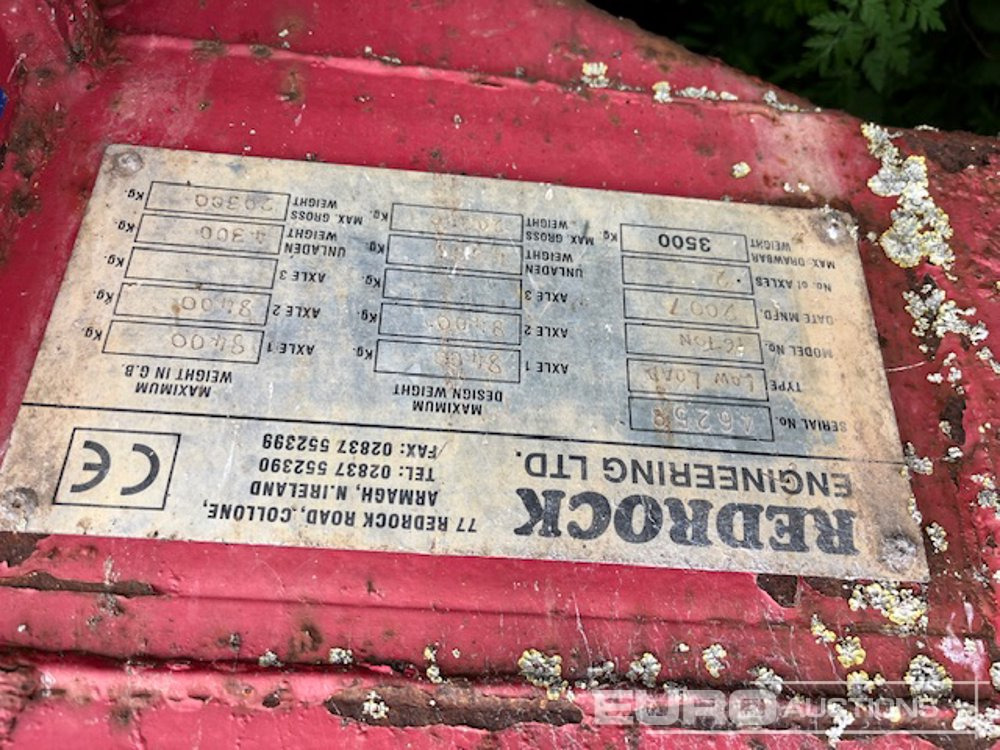 Сельскохозяйственный прицеп Redrock 16 Ton: фото 6