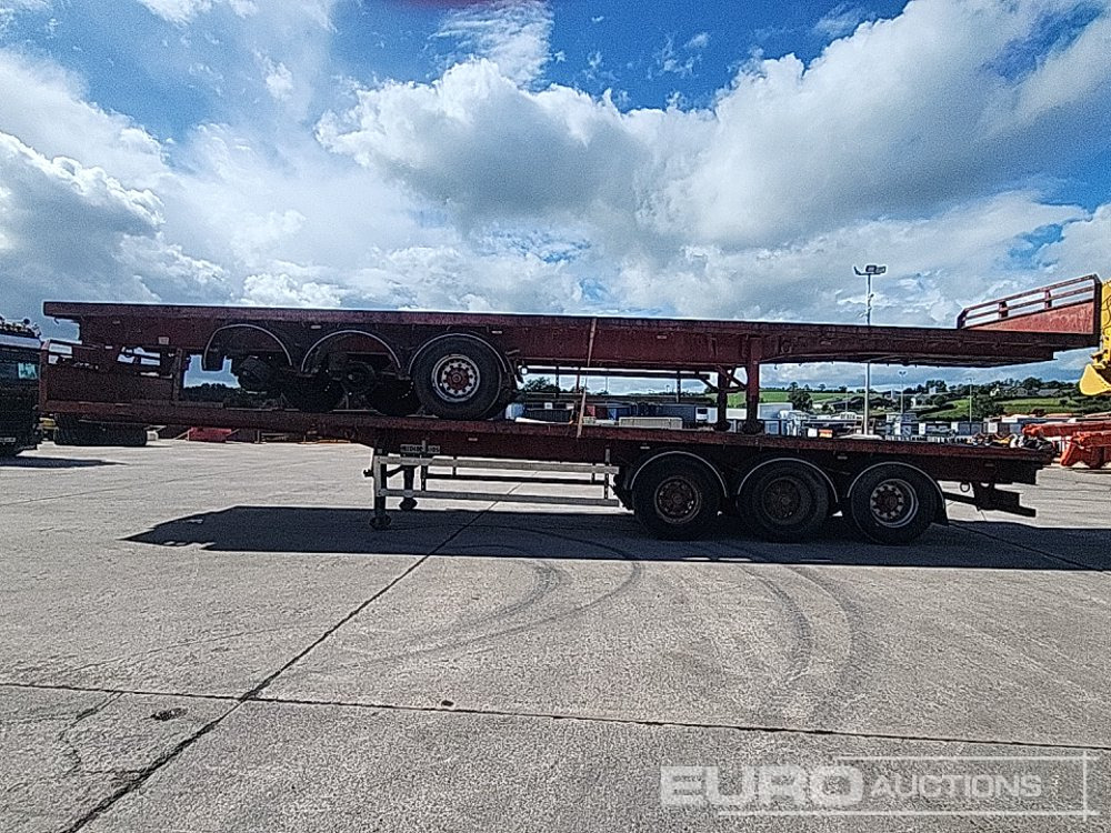 SDC 42 & 40' Tri Axle Flat Trailer, BPW Axles (2 of) - Полуприцеп бортовой/ Платформа: фото 2 SDC 42 & 40' Tri Axle Flat Trailer, BPW Axles (2 of) - Полуприцеп бортовой/ Платформа: фото 2