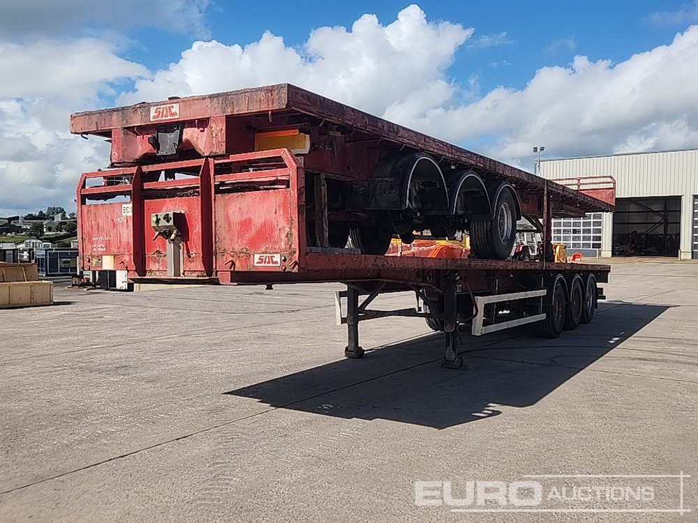 SDC 42 & 40' Tri Axle Flat Trailer, BPW Axles (2 of) - Полуприцеп бортовой/ Платформа: фото 1 SDC 42 & 40' Tri Axle Flat Trailer, BPW Axles (2 of) - Полуприцеп бортовой/ Платформа: фото 1