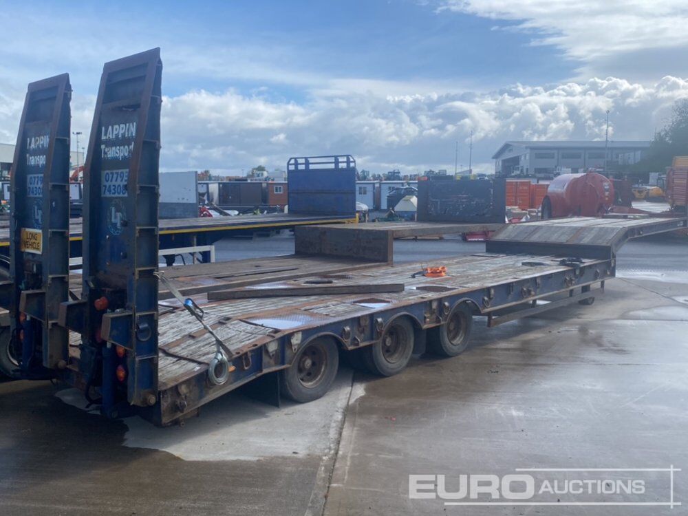 SDC Tri Axle Step Frame Low Loader Trailer, Hydraulic Ramps - Низкорамный полуприцеп: фото 3 SDC Tri Axle Step Frame Low Loader Trailer, Hydraulic Ramps - Низкорамный полуприцеп: фото 3