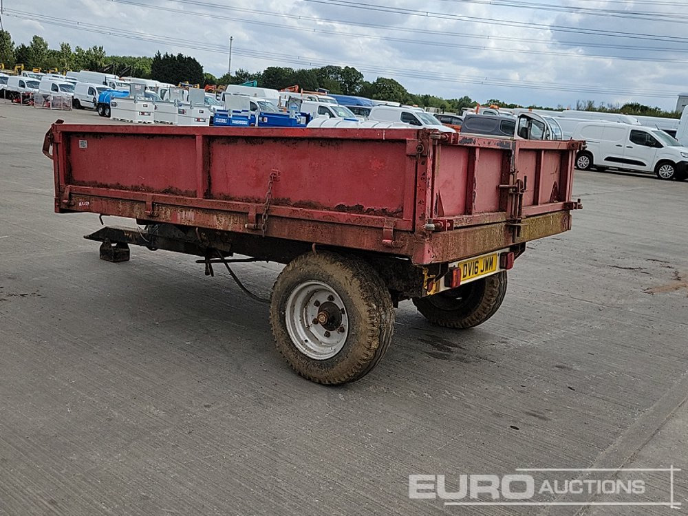 Single Axle Draw Bar Hydrailic Tipping Trailer - Сельскохозяйственный прицеп: фото 3 Single Axle Draw Bar Hydrailic Tipping Trailer - Сельскохозяйственный прицеп: фото 3