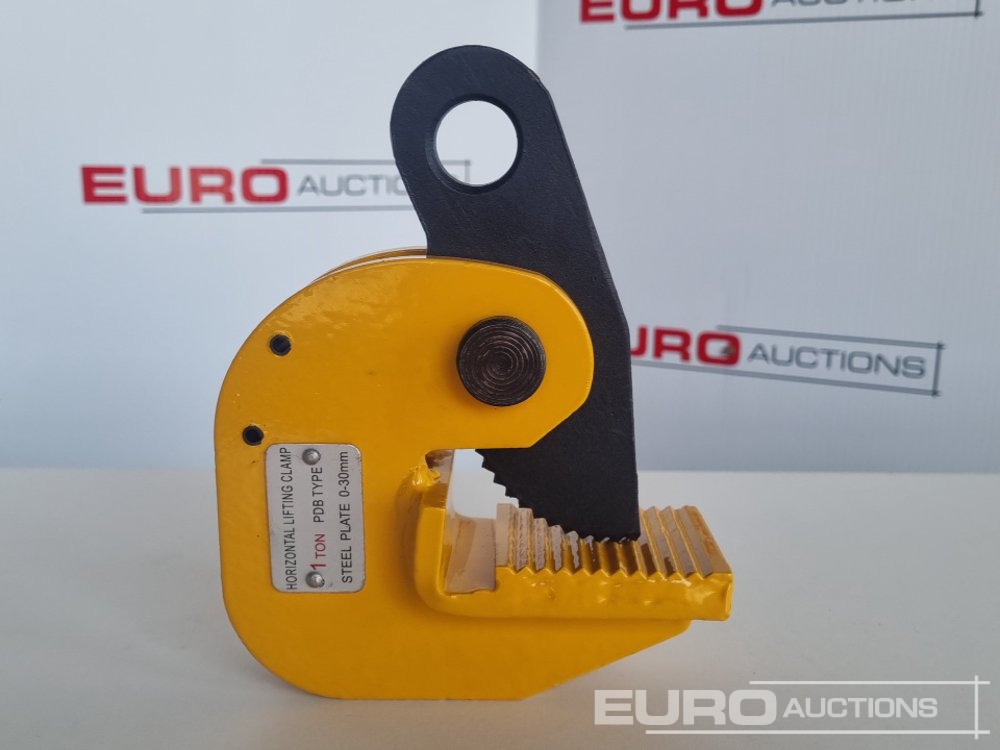 Unused 1 Ton PDB Horizontal Plate Lifting Clamp - Оборудование для гаражей/ Мастерских: фото 1 Unused 1 Ton PDB Horizontal Plate Lifting Clamp - Оборудование для гаражей/ Мастерских: фото 1
