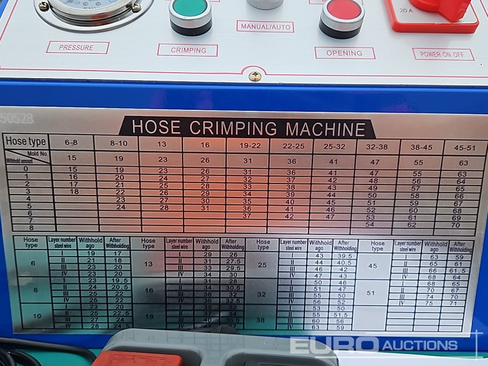 Строительное оборудование Unused 2025 220Volt Hose Crimping Machine: фото 15