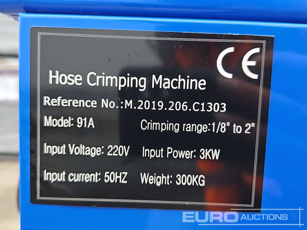 Строительное оборудование Unused 2025 220Volt Hose Crimping Machine: фото 20