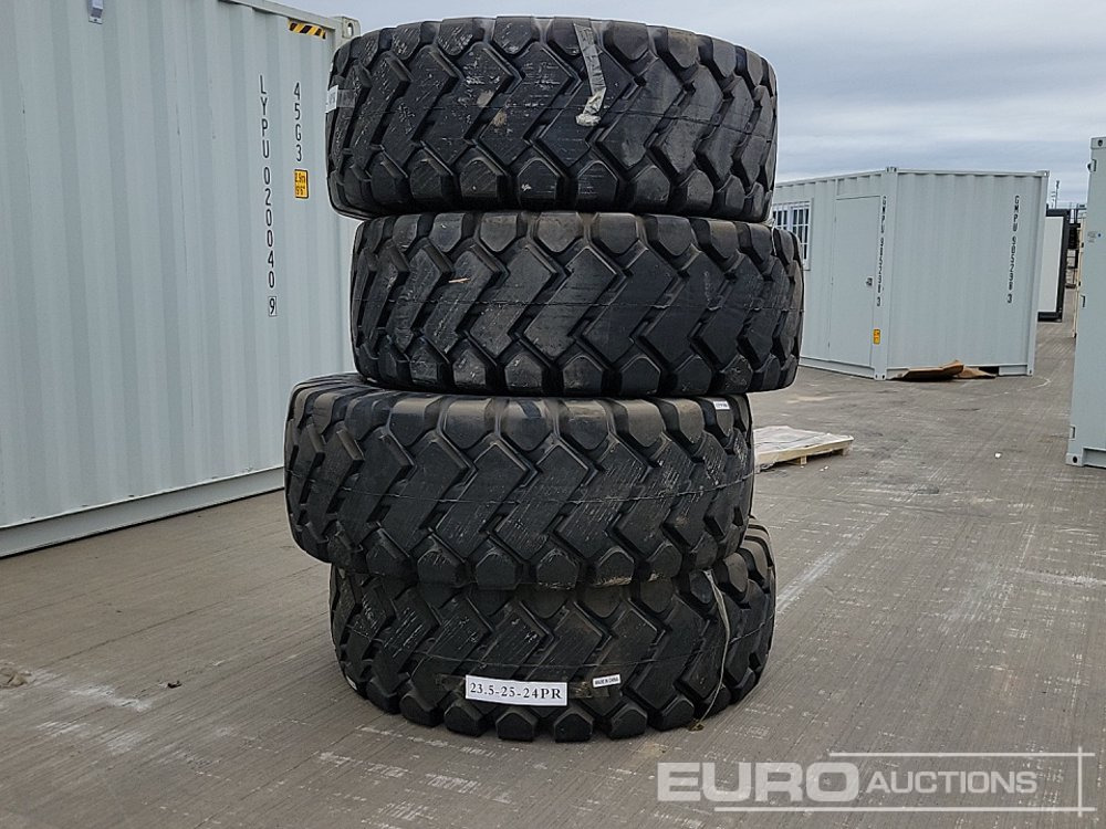 Unused 2025 23.5-25 Tyre (4 of) - Шина: фото 1 Unused 2025 23.5-25 Tyre (4 of) - Шина: фото 1
