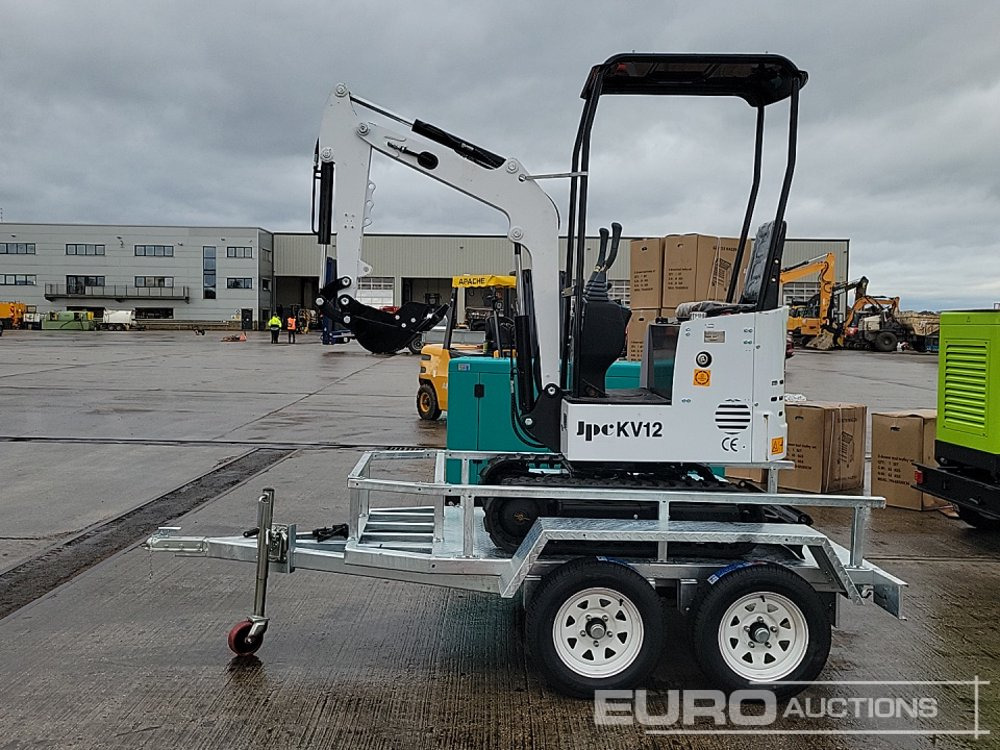Unused 2025 JPC KV12 - Мини-экскаватор: фото 2 Unused 2025 JPC KV12 - Мини-экскаватор: фото 2