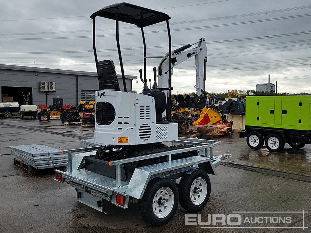 Unused 2025 JPC KV12 - Мини-экскаватор: фото 5 Unused 2025 JPC KV12 - Мини-экскаватор: фото 5