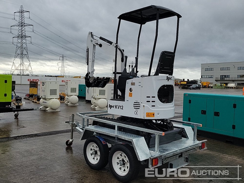 Unused 2025 JPC KV12 - Мини-экскаватор: фото 3 Unused 2025 JPC KV12 - Мини-экскаватор: фото 3