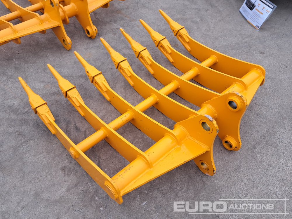 Unused 44" Rake 45mm Pin to suit 4-6 Ton Excavator - Ковш: фото 2 Unused 44" Rake 45mm Pin to suit 4-6 Ton Excavator - Ковш: фото 2