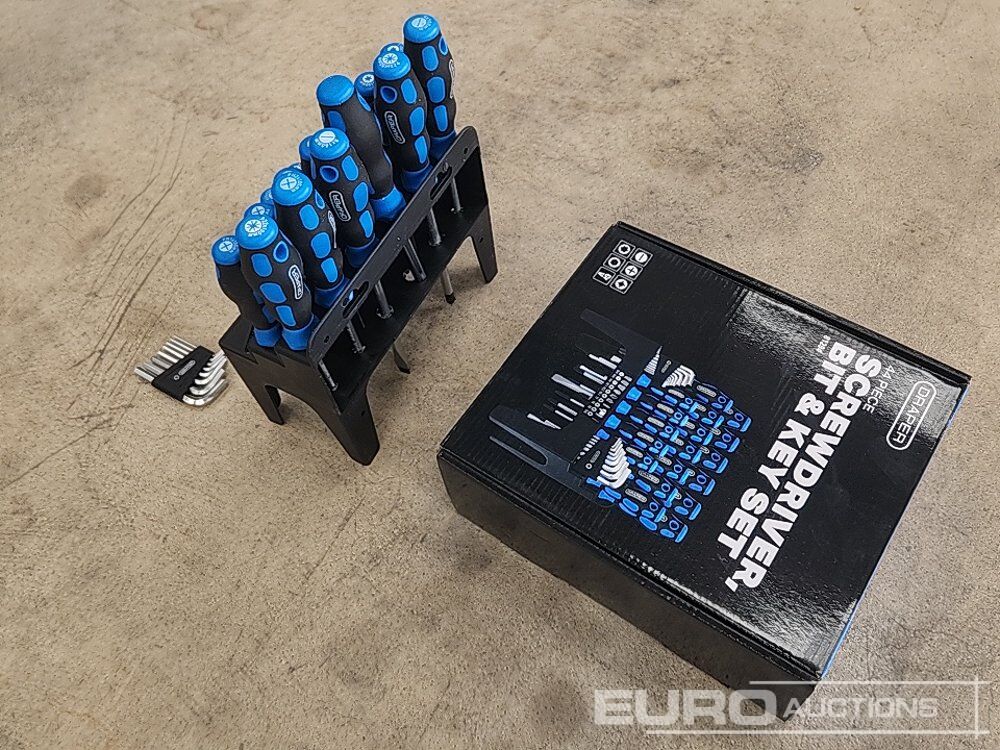 Unused 44pc Screwdriver, Bit & Key Set - Оборудование для гаражей/ Мастерских: фото 3 Unused 44pc Screwdriver, Bit & Key Set - Оборудование для гаражей/ Мастерских: фото 3