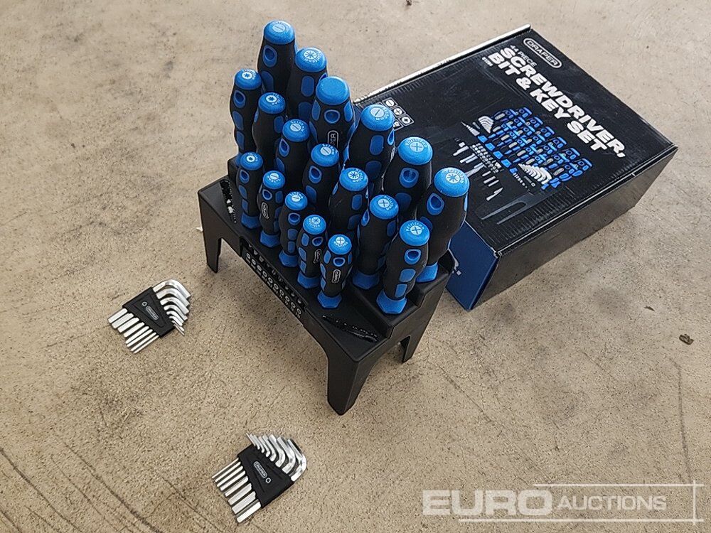 Unused 44pc Screwdriver, Bit & Key Set - Оборудование для гаражей/ Мастерских: фото 4 Unused 44pc Screwdriver, Bit & Key Set - Оборудование для гаражей/ Мастерских: фото 4