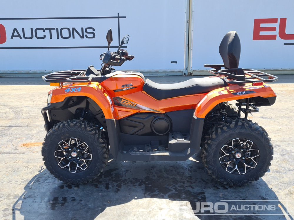 Unused Beast 450L 4WD Petrol Quad Bike, Front Winch, Power Steering, Front & Rear Diff Lock, Alloy Wheels, LED pack, Rear Tow Hitch, Backrest, T3b Engine (Reg. Docs. & Declaration of Conformity Availa - Квадроцикл: фото 2 Unused Beast 450L 4WD Petrol Quad Bike, Front Winch, Power Steering, Front & Rear Diff Lock, Alloy Wheels, LED pack, Rear Tow Hitch, Backrest, T3b Engine (Reg. Docs. & Declaration of Conformity Availa - Квадроцикл: фото 2
