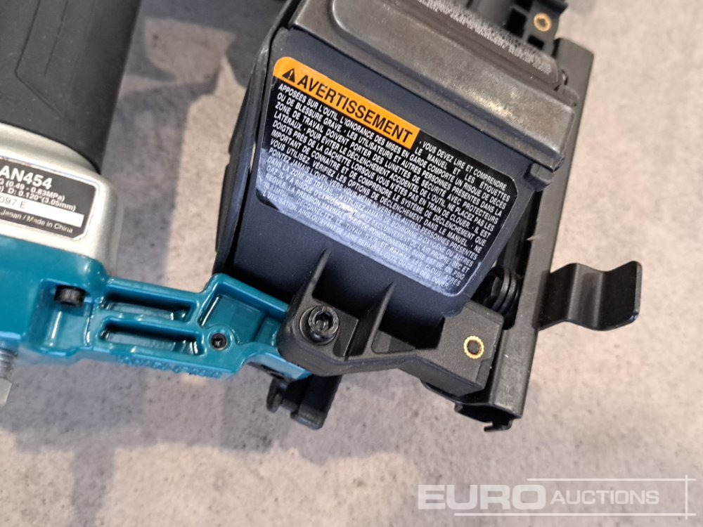 Строительное оборудование Unused Makita AN454 Prenumatic Nailer (Body Only): фото 16 Строительное оборудование Unused Makita AN454 Prenumatic Nailer (Body Only): фото 16