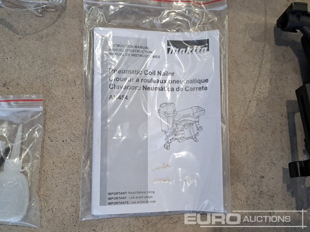 Строительное оборудование Unused Makita AN454 Prenumatic Nailer (Body Only): фото 7 Строительное оборудование Unused Makita AN454 Prenumatic Nailer (Body Only): фото 7