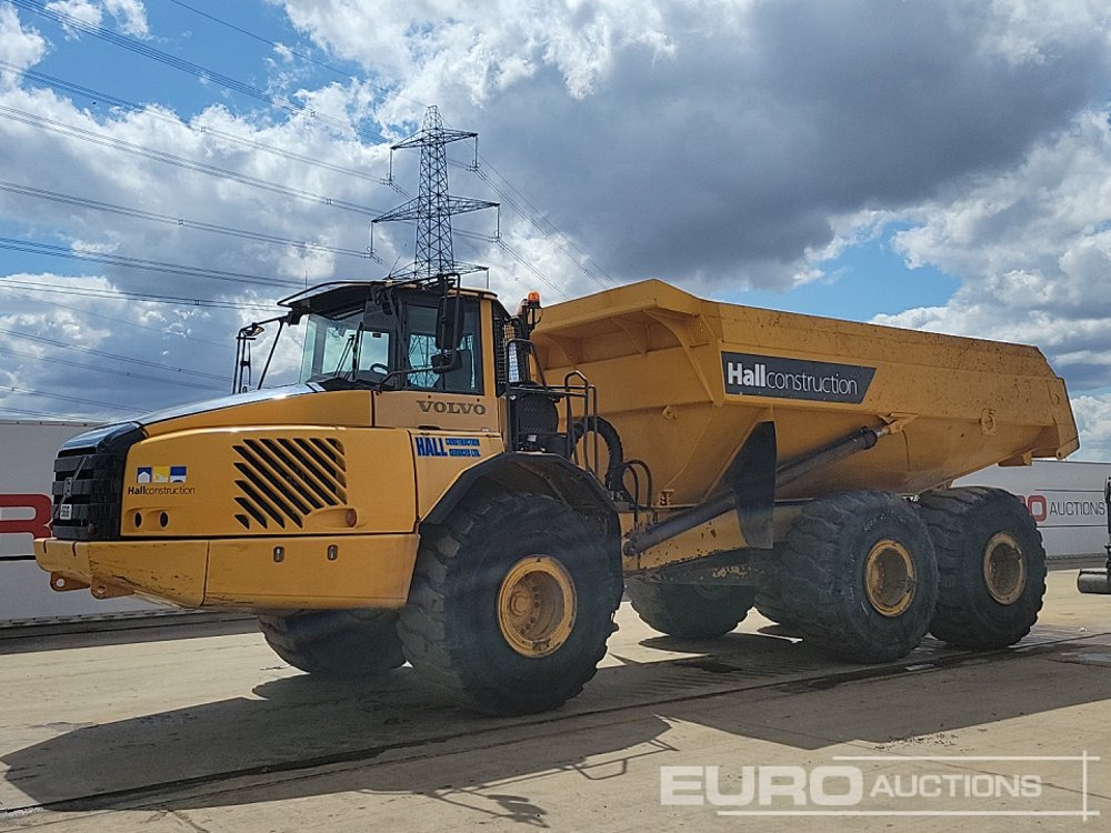 Volvo A40E - Сочленённый самосвал: фото 1 Volvo A40E - Сочленённый самосвал: фото 1