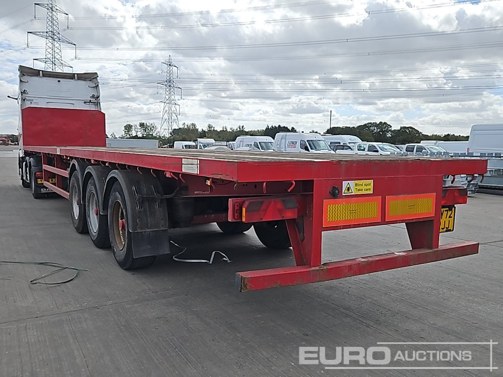 Weightmaster Tri Axle Flatbed Trailer, Twist Locks (Plating Cert Available) - Полуприцеп бортовой/ Платформа: фото 4 Weightmaster Tri Axle Flatbed Trailer, Twist Locks (Plating Cert Available) - Полуприцеп бортовой/ Платформа: фото 4
