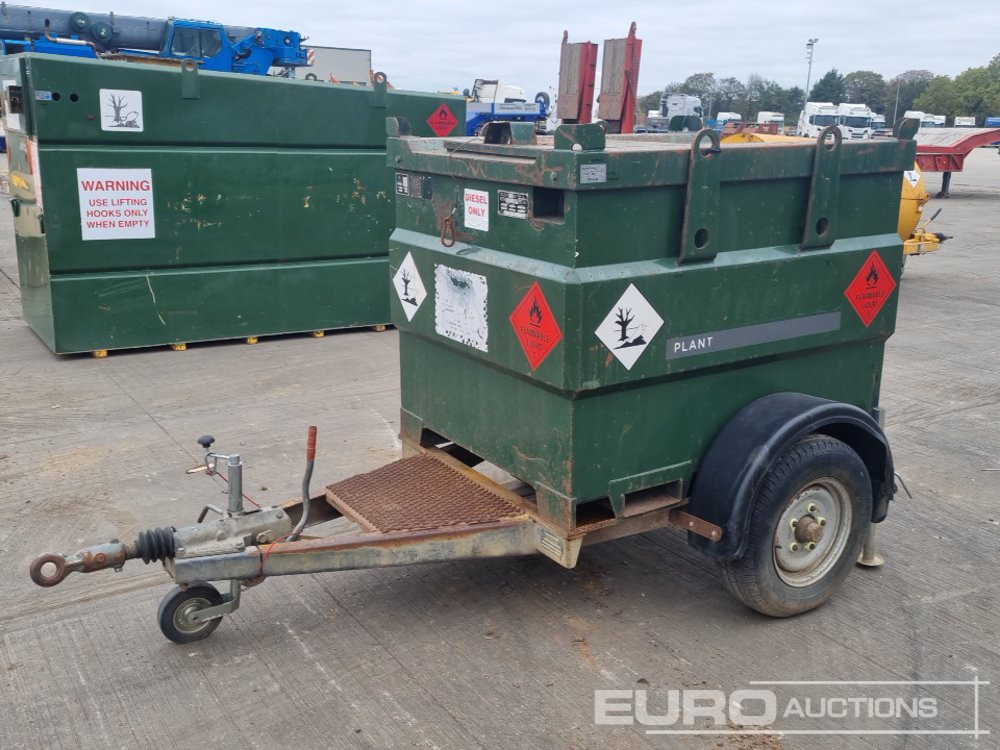 Western Single Axle 959 Litre Bunded Fuel Bowser, Manual Pump - Резервуар для хранения: фото 1 Western Single Axle 959 Litre Bunded Fuel Bowser, Manual Pump - Резервуар для хранения: фото 1
