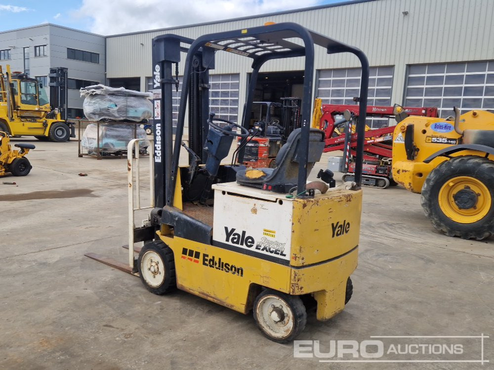 Yale ERC12DAEV2160 Electric Forklift, 2 Stage Mast, Forks (No Drive) - Электропогрузчик: фото 3 Yale ERC12DAEV2160 Electric Forklift, 2 Stage Mast, Forks (No Drive) - Электропогрузчик: фото 3