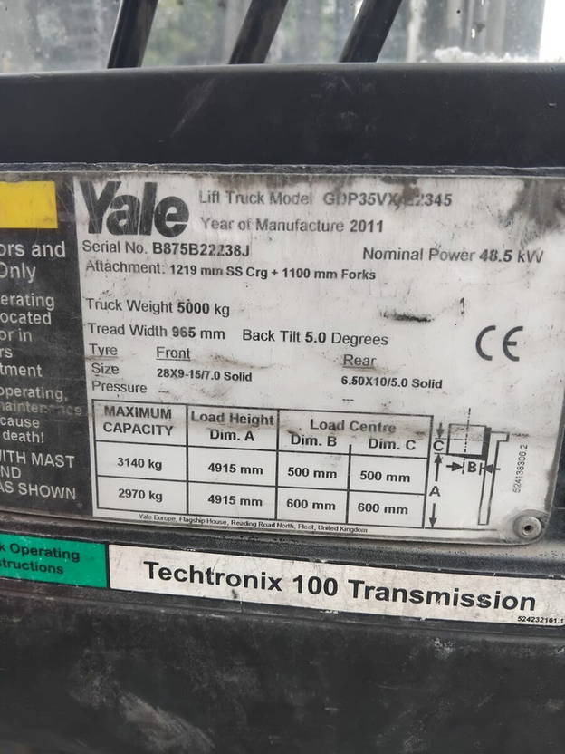 Yale - Вилочный погрузчик: фото 4 Yale - Вилочный погрузчик: фото 4