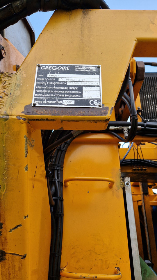 Vendemmiatrice usata Grégoire G60I - Уборочная машина для винограда: фото 5 Vendemmiatrice usata Grégoire G60I - Уборочная машина для винограда: фото 5