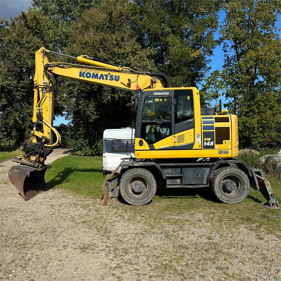 Komatsu PW148-11 - Колёсный экскаватор: фото 1 Komatsu PW148-11 - Колёсный экскаватор: фото 1