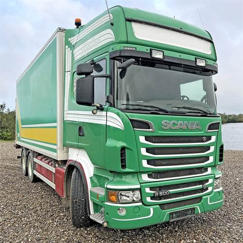 Грузовик с закрытым кузовом Scania R500: фото 12