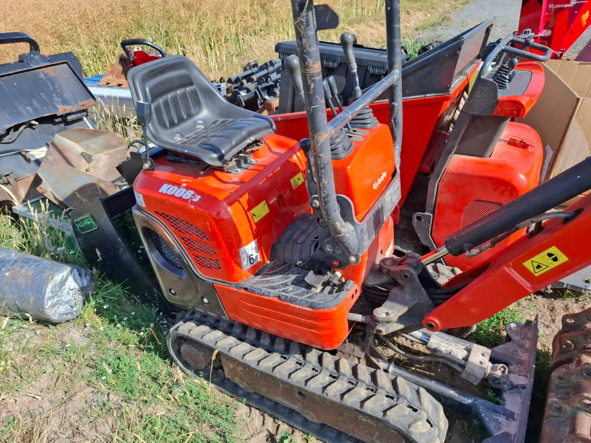 Kubota K 008-3 - Мини-экскаватор: фото 2 Kubota K 008-3 - Мини-экскаватор: фото 2