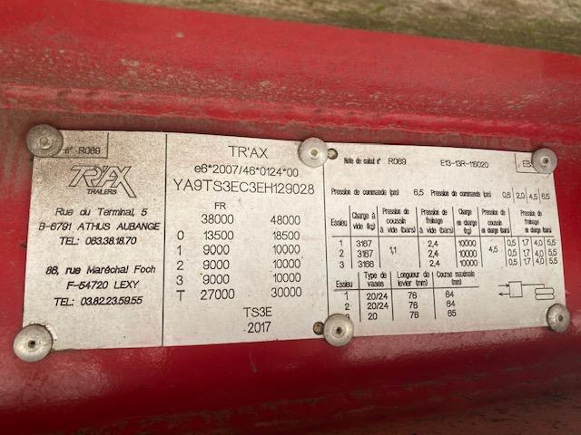 Низкорамный полуприцеп Trax 3 ESSIEUX: фото 13