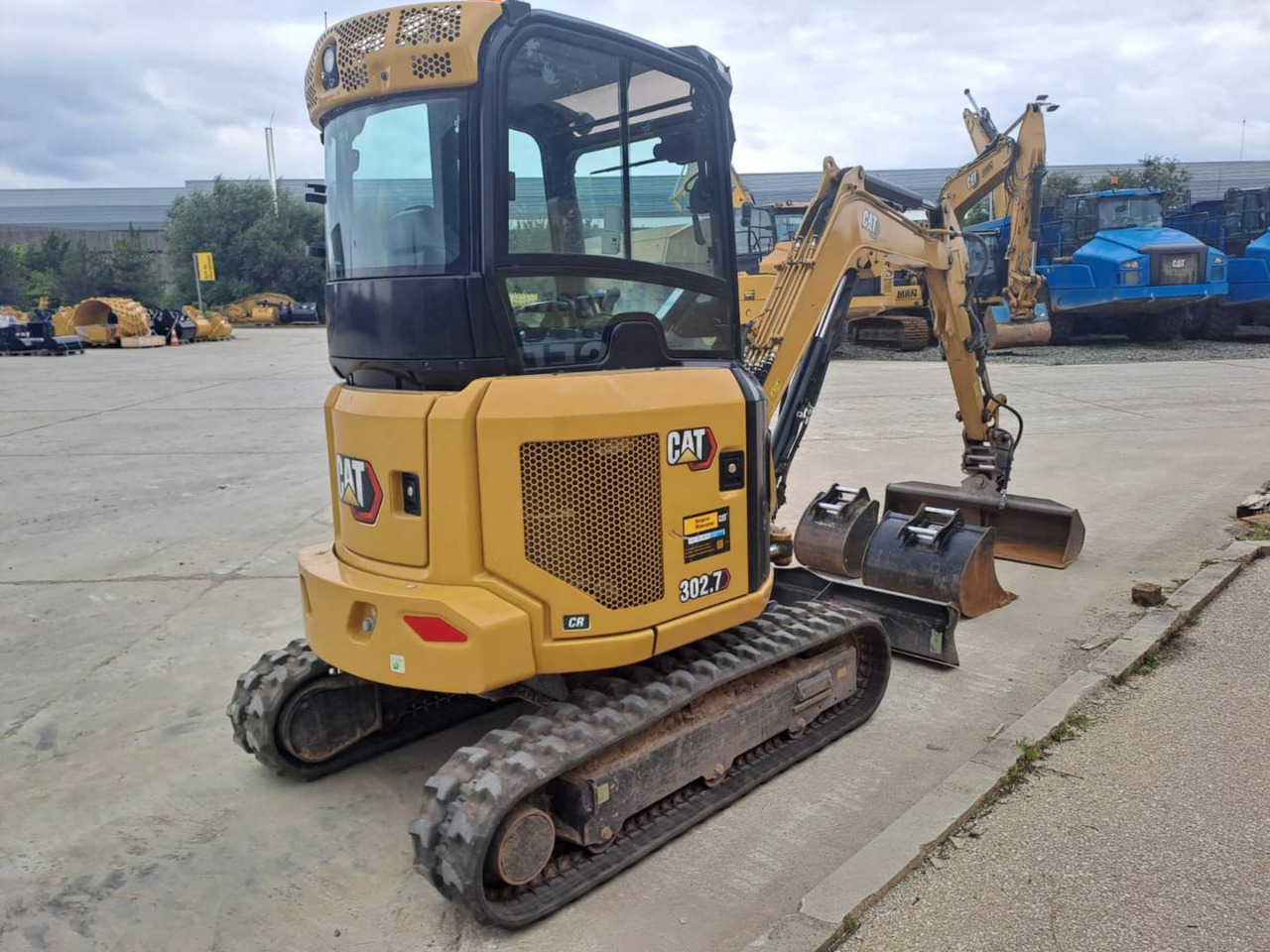 CAT 302.7 - Гусеничный экскаватор: фото 3 CAT 302.7 - Гусеничный экскаватор: фото 3