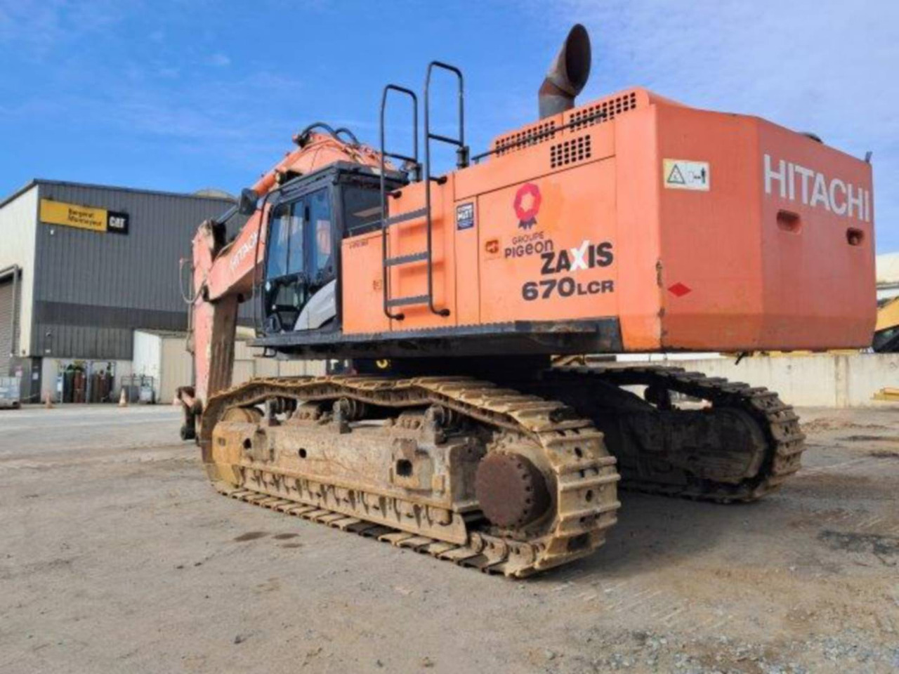 Гусеничный экскаватор HITACHI ZX 670 45: фото 22