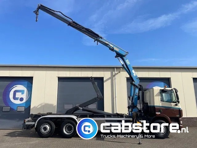 DAF CF 85.340 6X2 Euro 3 - Haakarm containersystem - Hooklift - Abrollkipper - Year 2004 - HMF 1680-K2 Crane - Grua - Ladekran - Autolaadkraan - Крюковой мультилифт, Автоманипулятор: фото 5 DAF CF 85.340 6X2 Euro 3 - Haakarm containersystem - Hooklift - Abrollkipper - Year 2004 - HMF 1680-K2 Crane - Grua - Ladekran - Autolaadkraan - Крюковой мультилифт, Автоманипулятор: фото 5