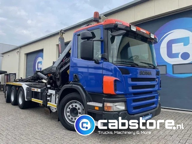 Scania P380 LB 8x4*4 HNA Euro 5 - HIAB 211 E-3 Hipro Crane with remote control + Multilift XR26S61 Hooklift - Year 2009 - Km 336.501 !! - Good condition - Автоманипулятор: фото 2 Scania P380 LB 8x4*4 HNA Euro 5 - HIAB 211 E-3 Hipro Crane with remote control + Multilift XR26S61 Hooklift - Year 2009 - Km 336.501 !! - Good condition - Автоманипулятор: фото 2