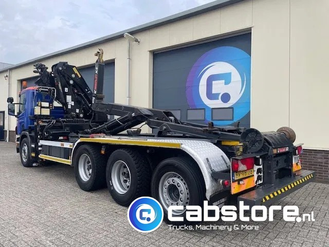 Scania P380 LB 8x4*4 HNA Euro 5 - HIAB 211 E-3 Hipro Crane with remote control + Multilift XR26S61 Hooklift - Year 2009 - Km 336.501 !! - Good condition - Автоманипулятор: фото 5 Scania P380 LB 8x4*4 HNA Euro 5 - HIAB 211 E-3 Hipro Crane with remote control + Multilift XR26S61 Hooklift - Year 2009 - Km 336.501 !! - Good condition - Автоманипулятор: фото 5