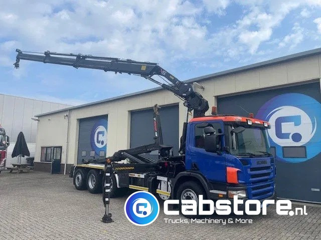 Scania P380 LB 8x4*4 HNA Euro 5 - HIAB 211 E-3 Hipro Crane with remote control + Multilift XR26S61 Hooklift - Year 2009 - Km 336.501 !! - Good condition - Крюковой мультилифт, Автоманипулятор: фото 2 Scania P380 LB 8x4*4 HNA Euro 5 - HIAB 211 E-3 Hipro Crane with remote control + Multilift XR26S61 Hooklift - Year 2009 - Km 336.501 !! - Good condition - Крюковой мультилифт, Автоманипулятор: фото 2